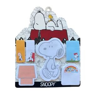 SET DE NOTAS ADHESIVAS SNOOPY MOOVING