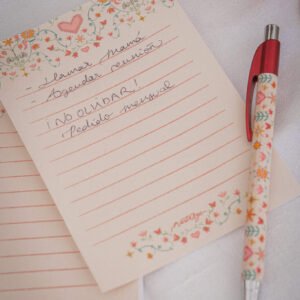 BOLÍGRAFO MARTABGE NONNI BEIG PUNTO DE CRUZ