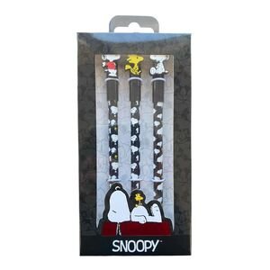SET DE BOLIGRAFOS ROLLER X3 SNOOPY MOOVING