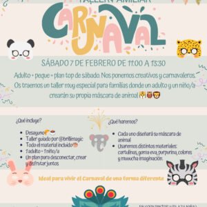 TALLER FAMILIAR CARNAVAL