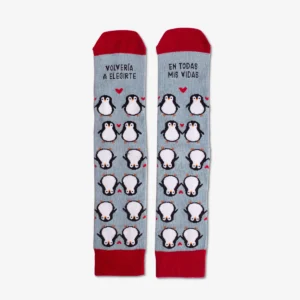 CALCETINES "VOLVERÍA A ELEGIRTE EN TODAS MIS VIDAS" TALLA 42-46  UO