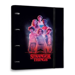 CARPETA 4 ANILLAS PREMIUM STRANGER THINGS