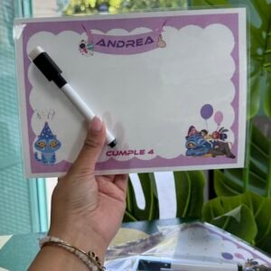 LAMINA BORRABLE PERSONALIZADA "DETALLE EVENTOS"