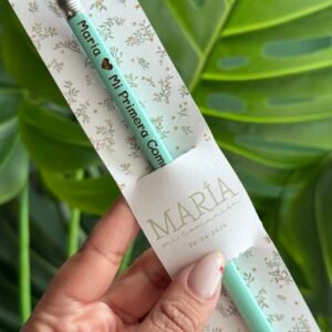 LAPIZ PERSONALIZADO COMUNIÓN + TARJETA