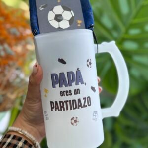 PACK JARRA DE CERVEZA Y CALCETINES - JARRA PAPÁ, ERES UN PARTIDAZO LOVELY STORY