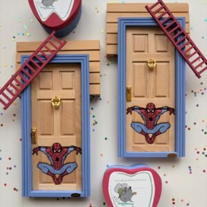 PACK PUERTA  RATONCITO PÉREZ SPIDERMAN