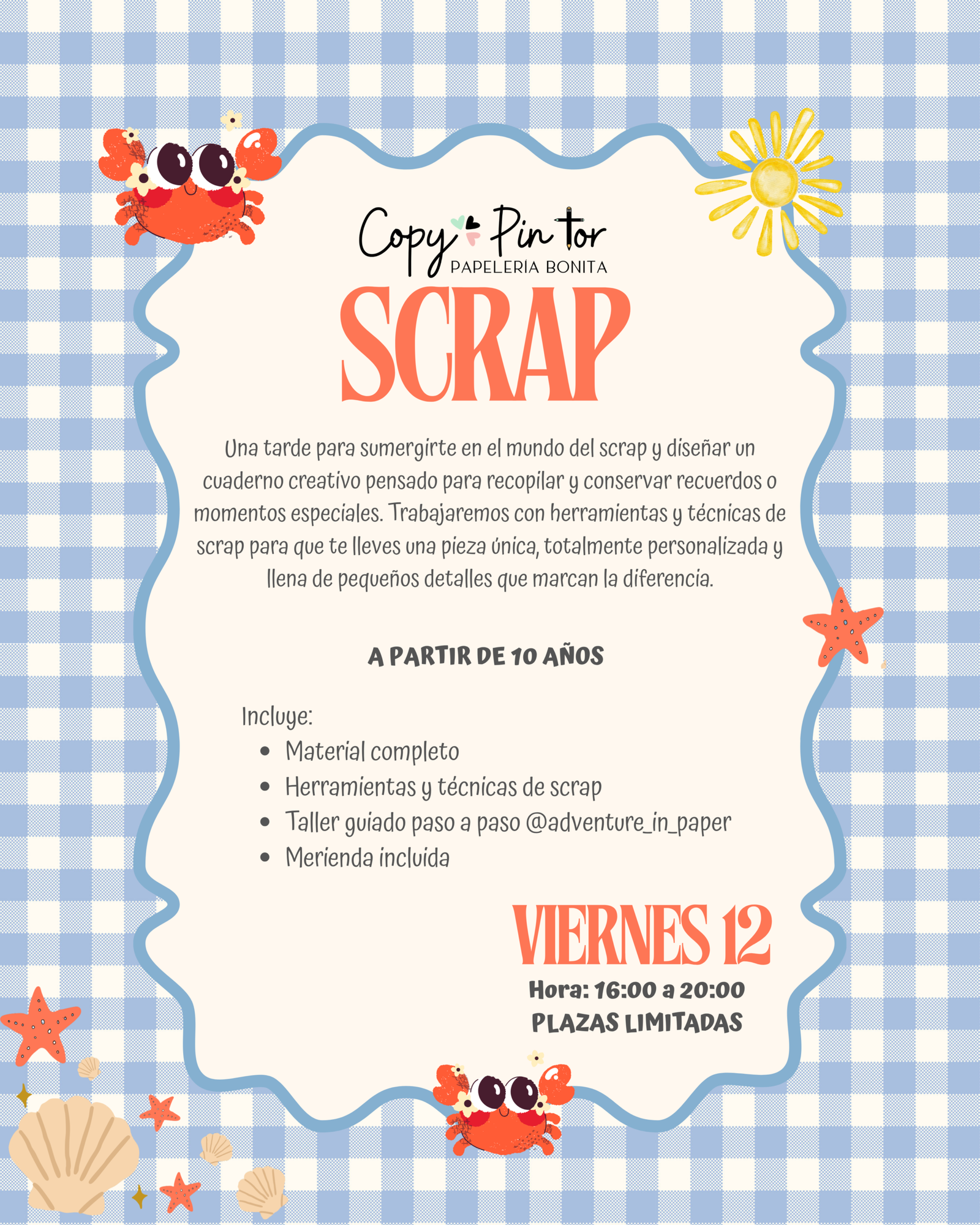 15 TALLER SCRAPBOOKING - Imagen 1