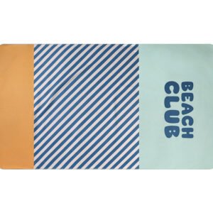 TOALLA PLAYA MICROFIBRA STRIPES BLUES & BEYOND PERSONALIZABLE TUTETE