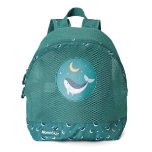 MOCHILA INFANTIL ANTIARENA WHALE TEAL TUTETE