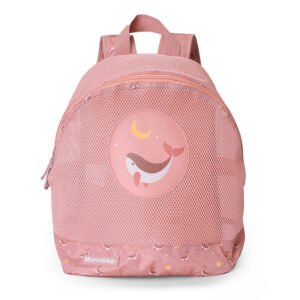 MOCHILA INFANTIL ANTIARENA WHALE PINK TUTETE