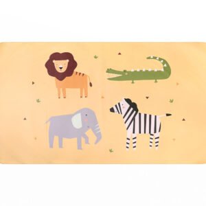 TOALLA PLAYA MICROFIBRA WILD ANIMALS PERSONALIZABLE TUETE
