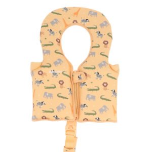 CHALECO FLOTADOR APRENDIZAJE WILD ANIMALS TALLA 1-2 AÑOS 1 A 2 AÑOS TUTETE