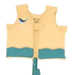 CHALECO FLOTADOR APRENDIZAJE WHALE TEAL 2 A 3 AÑOS TUTETE