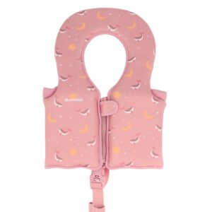 CHALECO FLOTADOR APRENDIZAJE WHALE PINK TALLA 1-2 AÑOS 1 A 2 AÑOS TUTETE