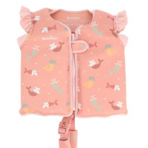 CHALECO FLOTADOR APRENDIZAJE MERMAID CATS 3 A 6 AÑOS TUTETE