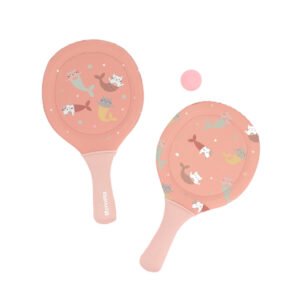 PALAS DE PLAYA NEOPRENO MERMAID CATS CON PELOTA