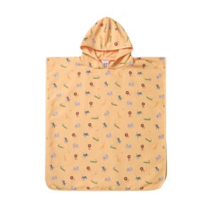 PONCHO DE PLAYA WILD ANIMALS TALLA S TUTETE