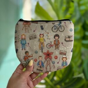 MONEDERO CP STRANGER THINGS GREY