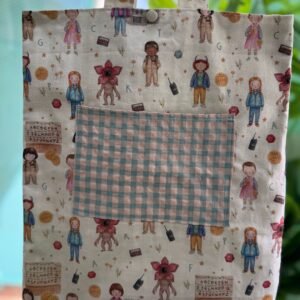 BOLSA DE TELA CP STRANGER THINGS BEIGE