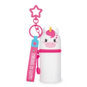 MONEDERO CON LLAVERO DE UNICORNIO - MINI KAWAII LEGAMI