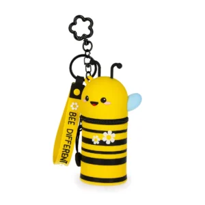 MONEDERO CON LLAVERO DE ABEJA - MINI KAWAII LEGAMI