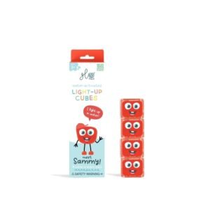 4 CUBOS LUZ CUBOS LUZ SAMMY-ROJO KIDS GLOPALS