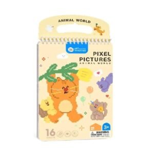 CUADERNO PIXEL ART ANIMAL WORLD  KIDS JARMELO