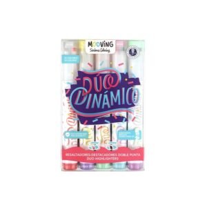 COLORING - RESALTADORES DOBLE PUNTA X 5 MOOVING