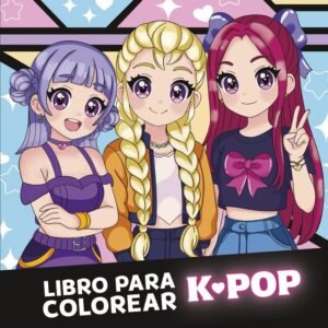 LIBRO PARA COLOREAR K-POP