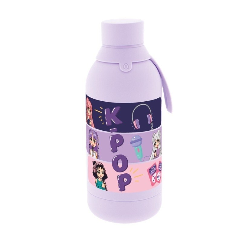 BT2621LI BOTELLA TÉRMICA 500ML - LILAC K-POP LOVELY STORY - Imagen 1