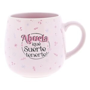 TAZA OVALADA - ABUELA ¡ QUÉ SUERTE TENERTE! LOVELY STORY