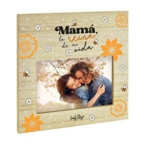 MARCO DE FOTOS  MADERA - MAMÁ, LA REINA DE MI VIDA LOVELY STORY