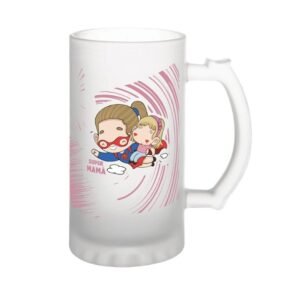 JARRA DE CERVEZA / BEER MUG - SÚPER MAMÁ LOVELY STORY