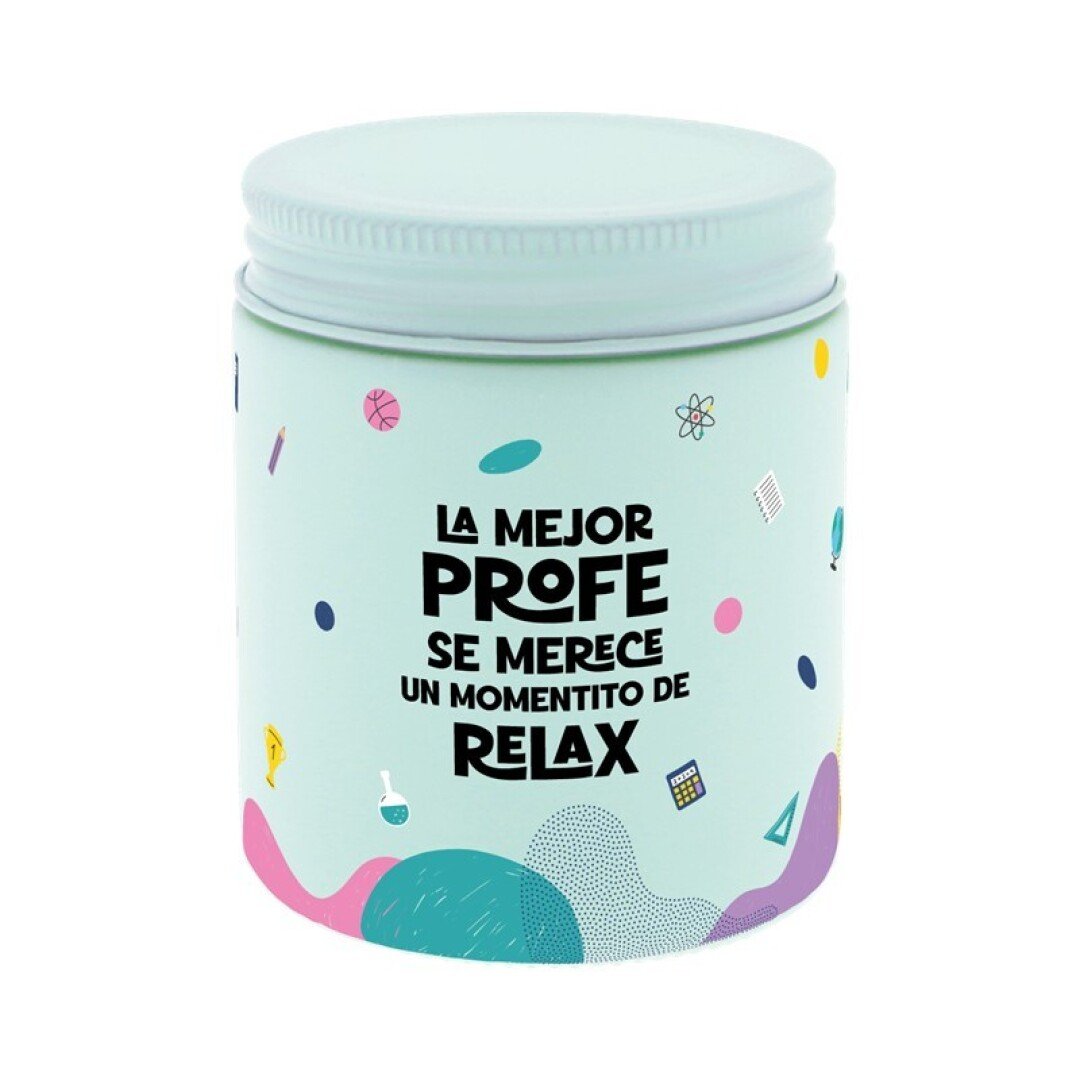 V42G00018517 VELA AROMÁTICA LA MEJOR PROFE SE MERECE UN MOMENTITO DE RELAX LOVELY STORY - Imagen 1