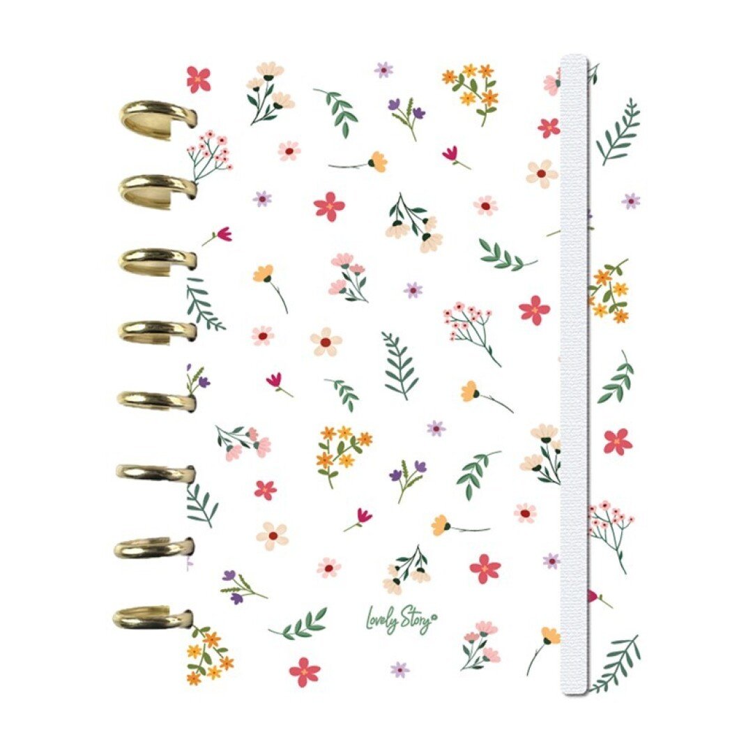 V42G00018601 CUADERNO NOTEBOOK A5 CUADRICULA 100GR ICE VIVE LA VIDA LOVELY STORY - Imagen 1