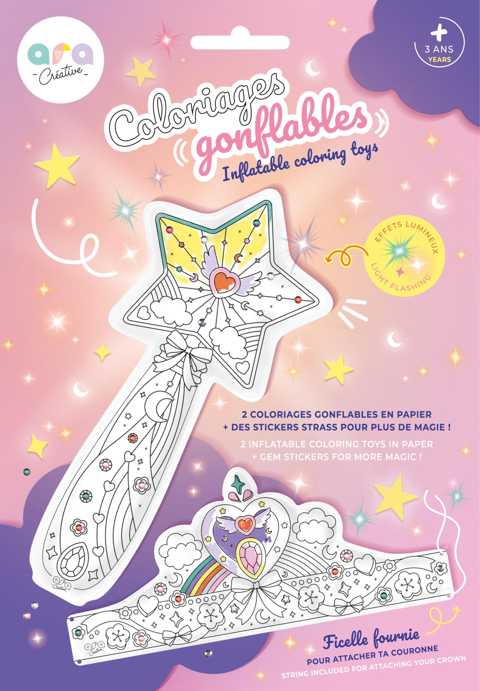 08102025094806.Faces_avant_nouveaux_packagings_Plan_de_travail_1_copie_8 CORONA Y VARITA: CONTIENE 2 INFLABLES + LUZ LED ARACREATIVE - Imagen 1
