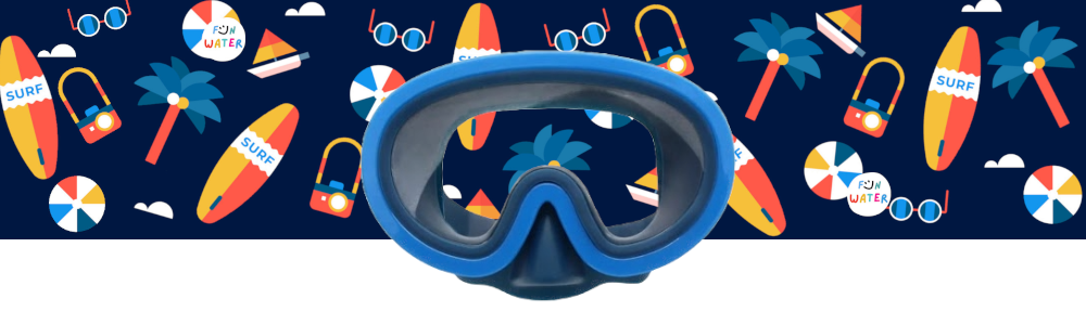 12012026170029.Copia_de_Junior_mask_azul_oscuro_surf GAFAS JUNIOR AZUL OSCURO CON TURBANTE SURF FUNWATER - Imagen 1