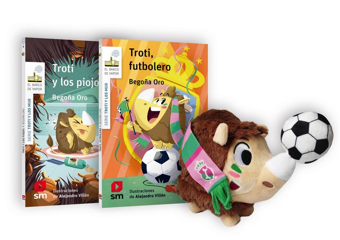 978841182285 LIBRO PACK TROTI FUTBOLERO - Imagen 1
