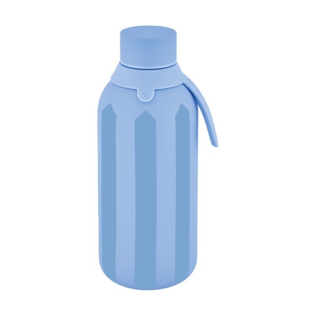 V42G00019246 BOTELLA TÉRMICA DOS TAPAS HERMÉTICAS 500ML SKY CANDY LINES LOVELY STORY - Imagen 1