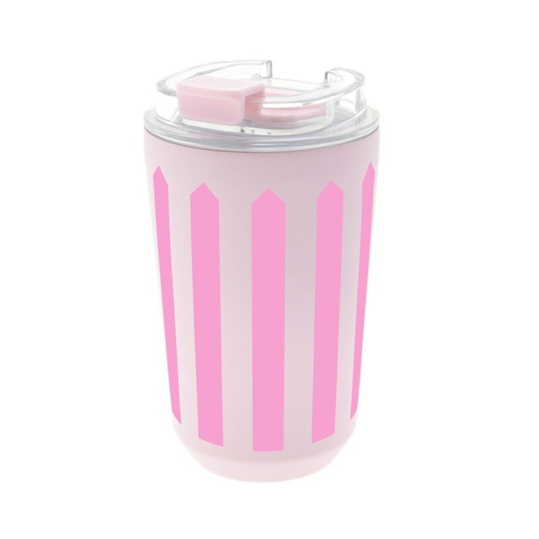 V42G00020460 VASOS TÉRMICOS 400ML PINK - CANDY LINES LOVELY STORY - Imagen 1