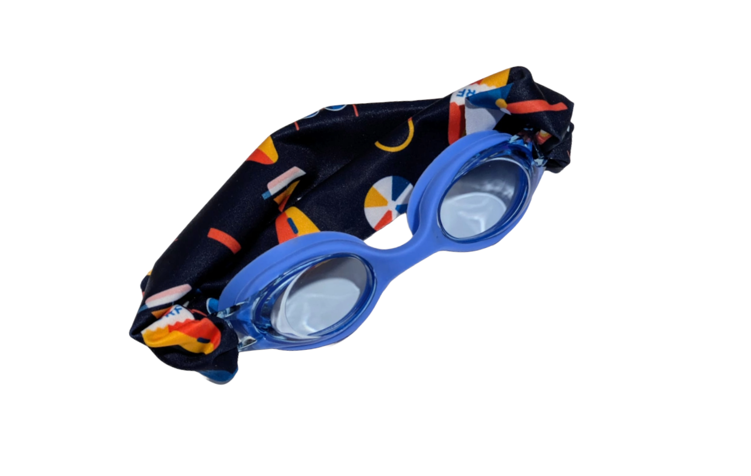 12012026161203.Copia_de_surf_azul GAFAS INFANTILES AZUL OSCURO CON TURBANTE SURF FUNWATER - Imagen 1