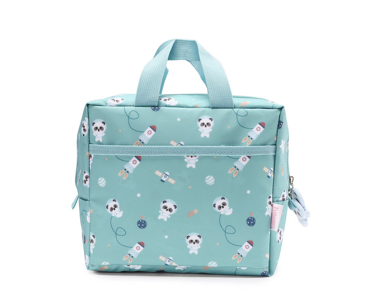 677197-1200x1000 BOLSA MERIENDA TÉRMICA PANDAS IN SPACE PERSONALIZABLE TUTETE - Imagen 1