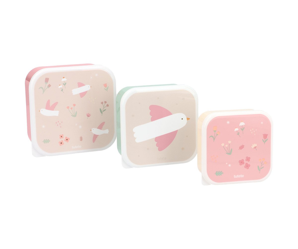 677363-1200x1000 3 CAJAS ALMUERZO BLOSSOM BIRDS TUTETE - Imagen 1