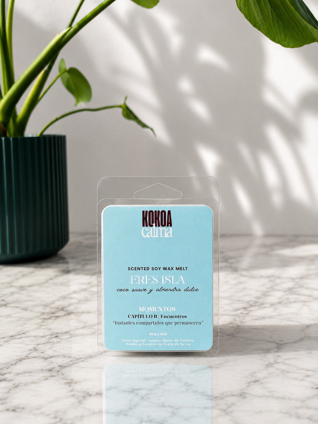 Wax melt Eres Isla vertical WAX MELTS KOKOA ERES ISLA - Imagen 1