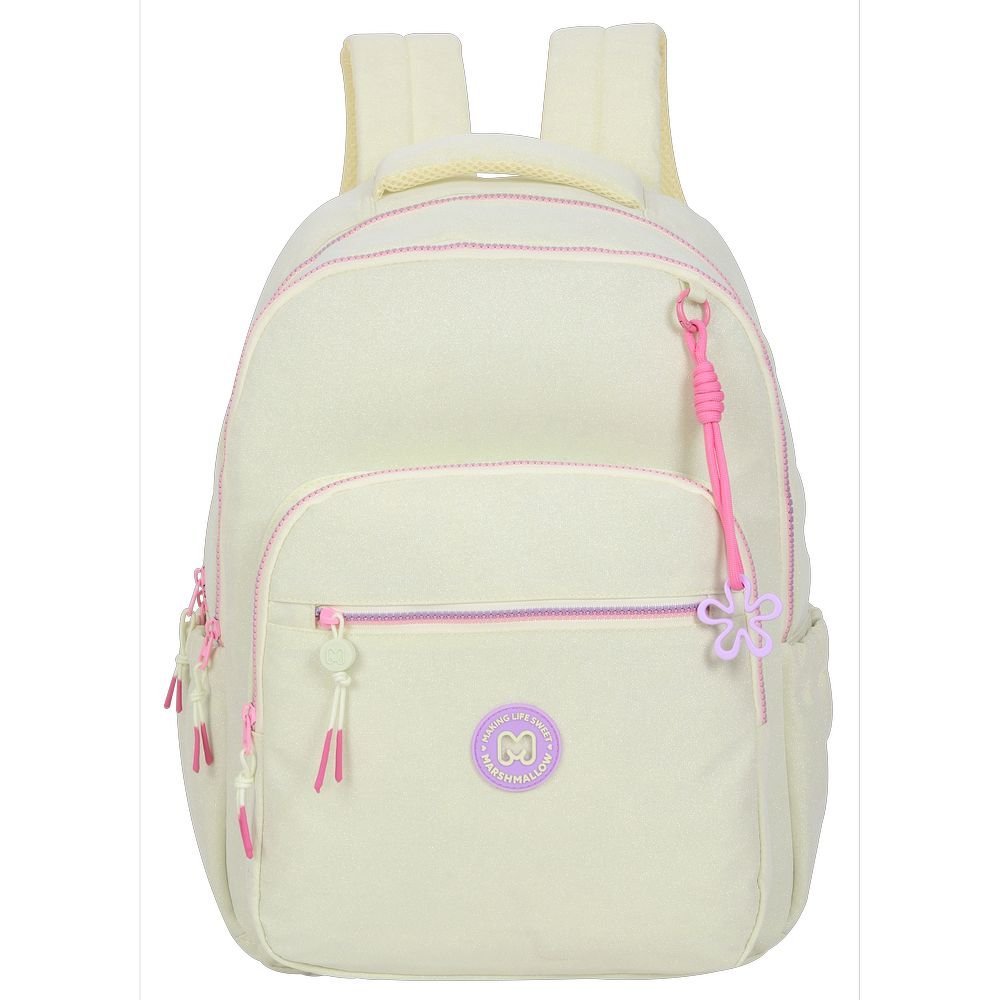 5044666074_03 MOCHILA ESCOLAR DOBLE SWEET GLOW LIME 43X32CM - Imagen 1