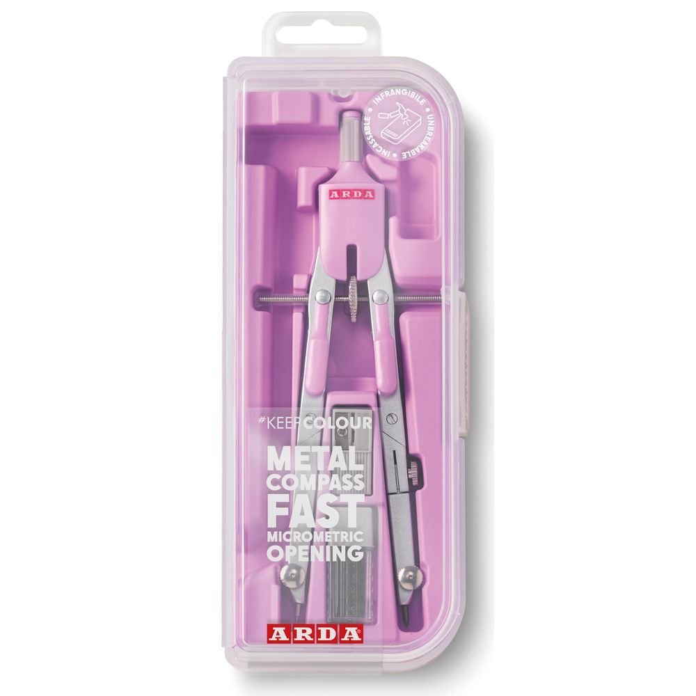 800343803515_04 COMPAS AJUSTE RAPIDO CON ACCESORIOS COLOR PASTEL - Imagen 1