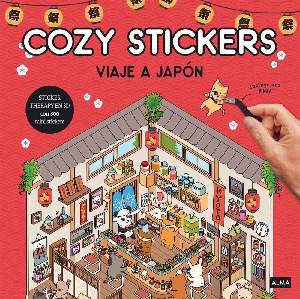 979138775253 VIAJE A JAPON COZY STICKERS - Imagen 1