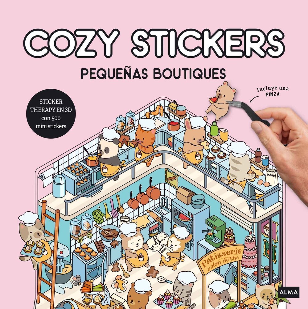 979138775254 PEQUEÑAS BOUTIQUES COZY STICKERS - Imagen 1