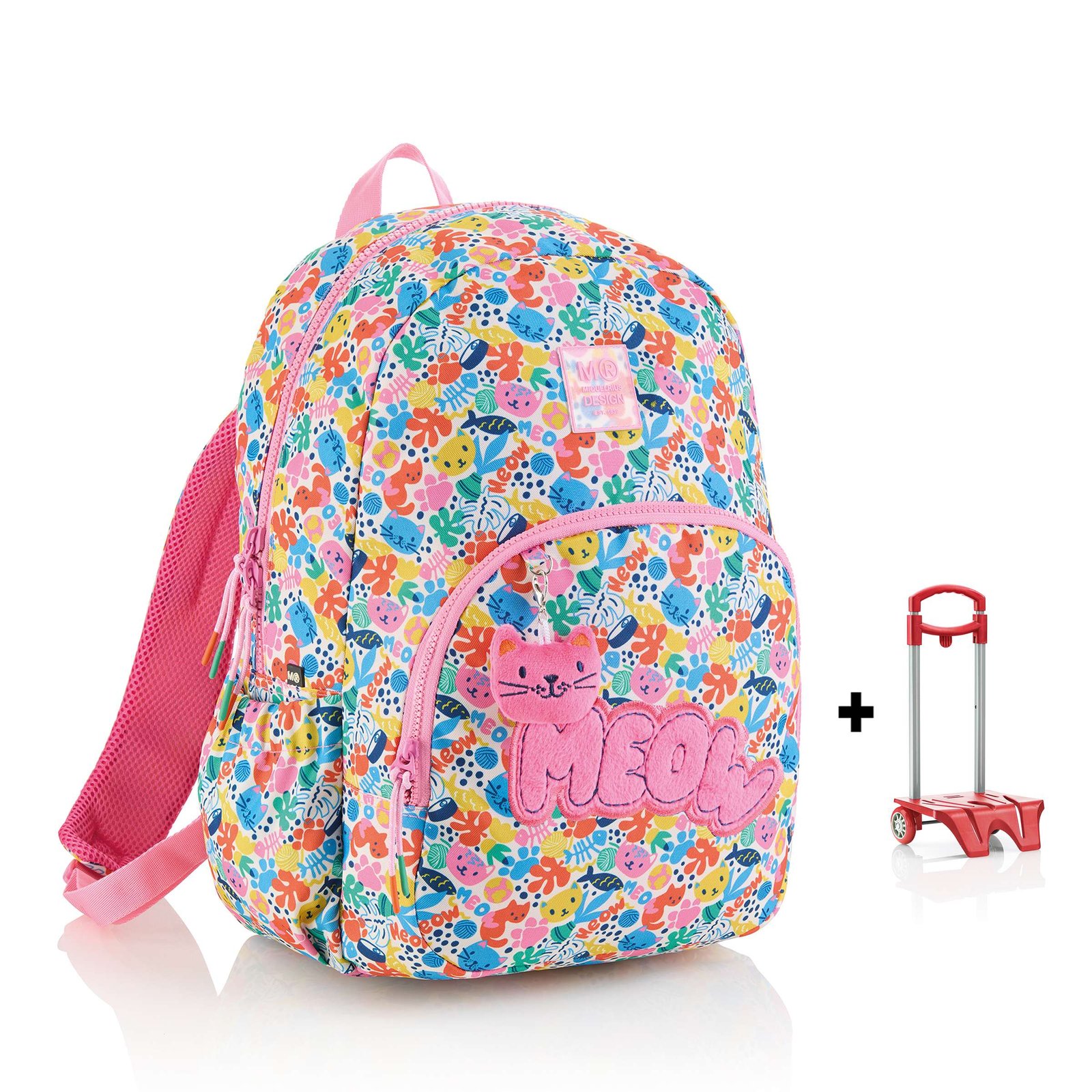 featured-dd41437dc47d06f7bb738dc690f3853df7e1ed2a_MR19776 MOCHILA ESCOLAR DOBLE 40X28 ROMA RECICLADA MATISSE CAT + CARRO - Imagen 1