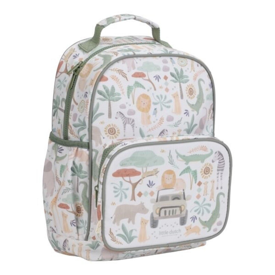 T8KY00020991 MOCHILA GRANDE SAFARI FRIENDS LITTLE DUTCH - Imagen 1